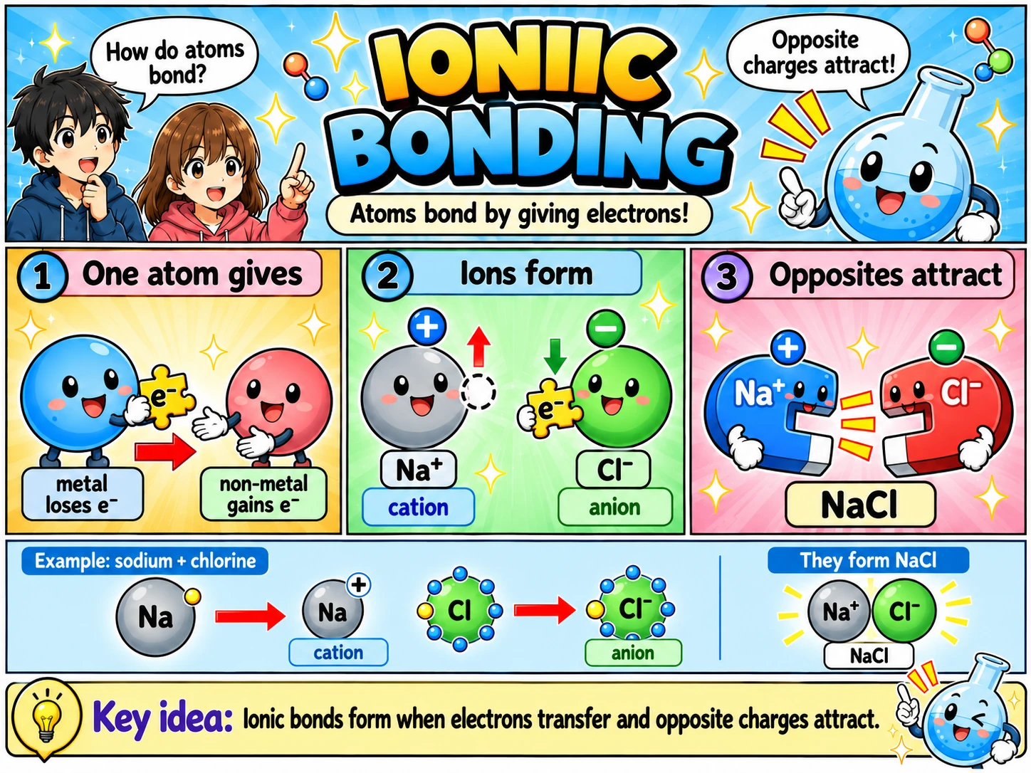 MOSAIC Chemistry Topic 2.2: Ionic Bonding illustration from source PDF page 6