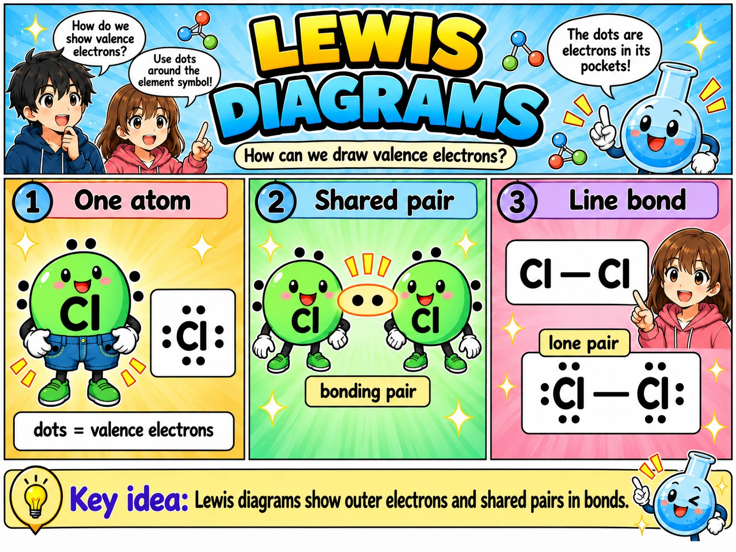 MOSAIC Chemistry Topic 2.2: Lewis Diagrams illustration from source PDF page 16