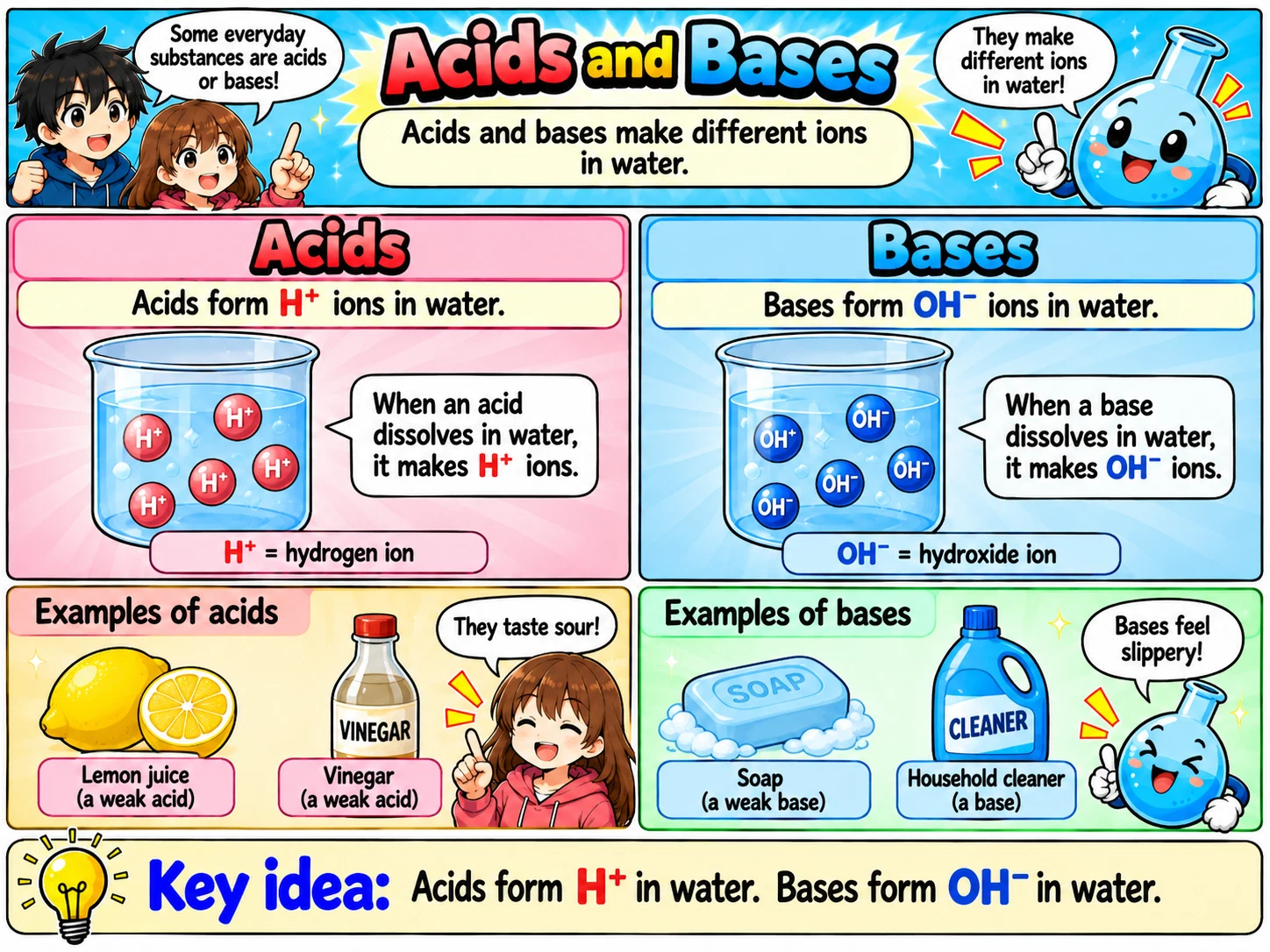 MOSAIC Chemistry Topic 2.4: Acids and Bases illustration from source PDF page 32