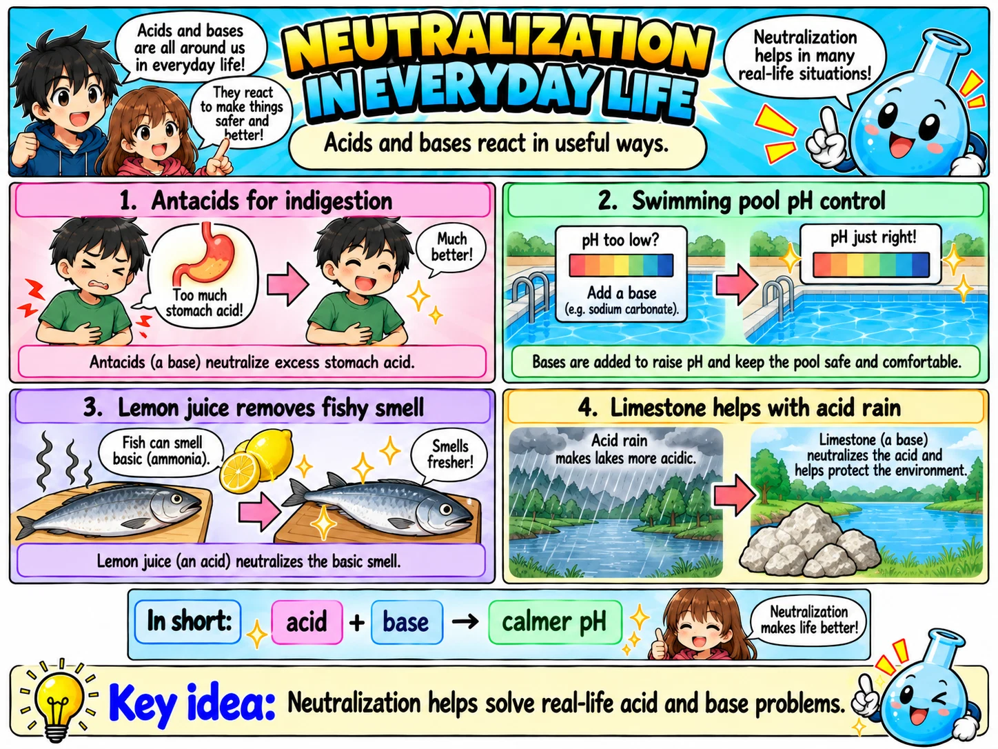 MOSAIC Chemistry Topic 2.4: Neutralization in Everyday Life illustration from source PDF page 45