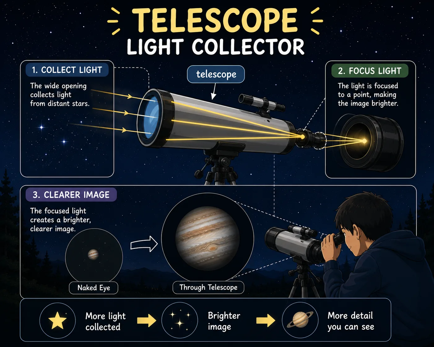 Telescope illustration