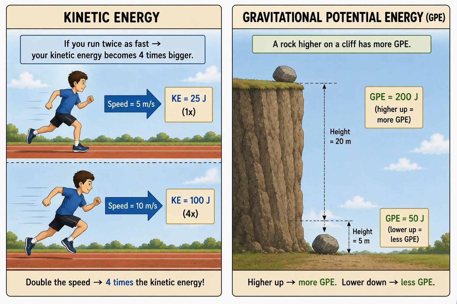 Original illustration from Physics worksheet page 18
