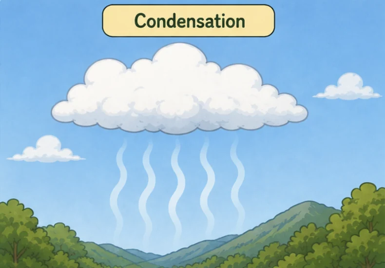 Condensation diagram