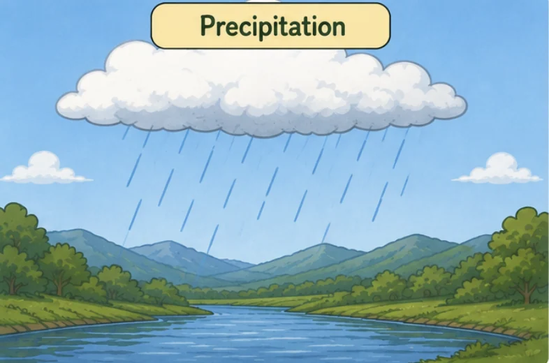 Precipitation diagram