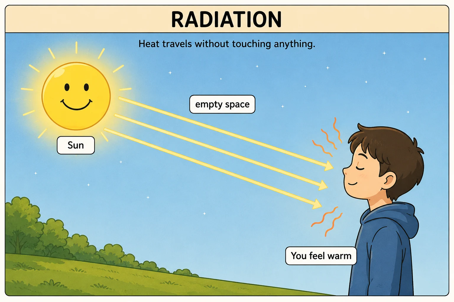 Radiation illustration