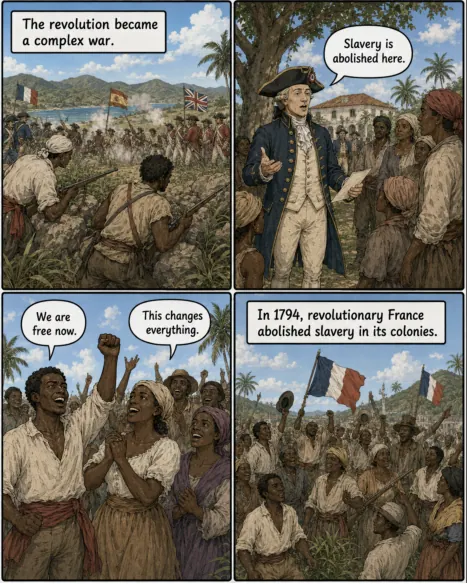 Original MOSAIC illustrated lesson: France Abolishes Slavery