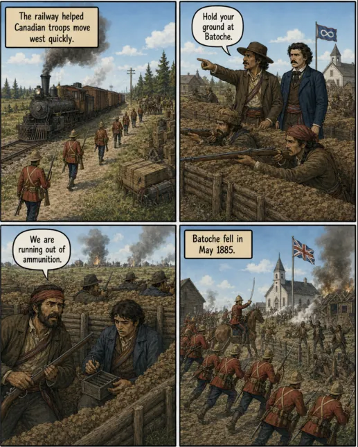 Original MOSAIC illustrated lesson: The Battle of Batoche